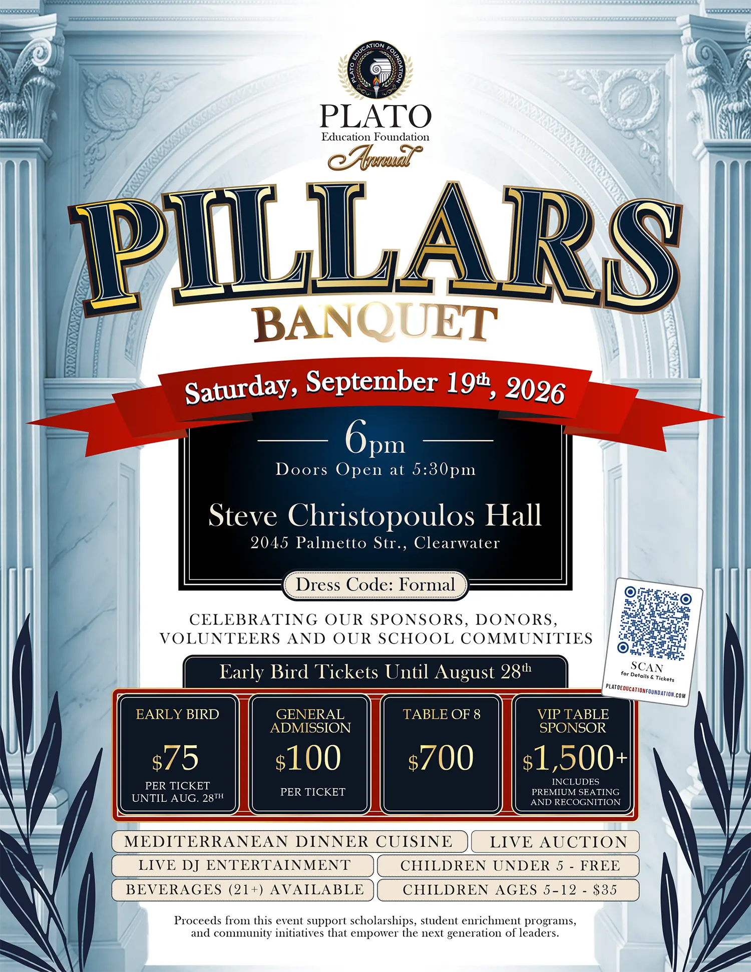 Pillars 2026 poster Pillars 2026 poster